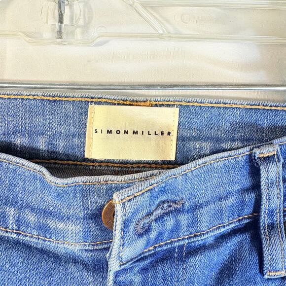 Simon Miller High Straight Leg Medium Wash Blue Jeans Denim Size 26 - Picture 3 of 6